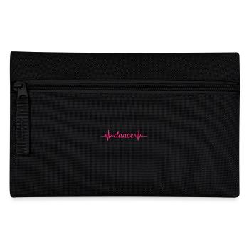 Herzschlag EKG Tanzen Dance Walzer Geschenk - Federtasche - Schwarz - Vorne