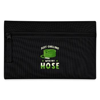 Garten Gärtner Spruch lustig - Federtasche - Schwarz - Vorne