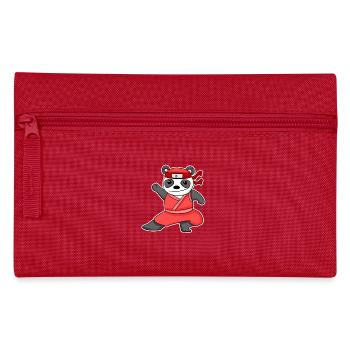 Ninja Panda - Trousse - rouge - Devant
