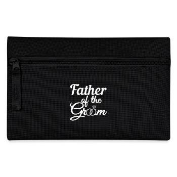 Père du marié - cadeau de mariage et de papa de marié - Trousse - noir - Devant