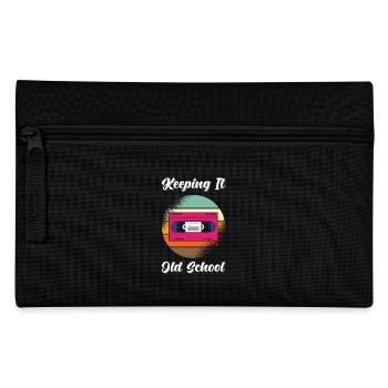 VHS Video canine Retro 80s - Pencil Case - black - Front