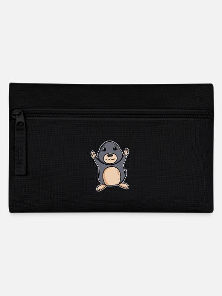 mole - Pencil Case - black
