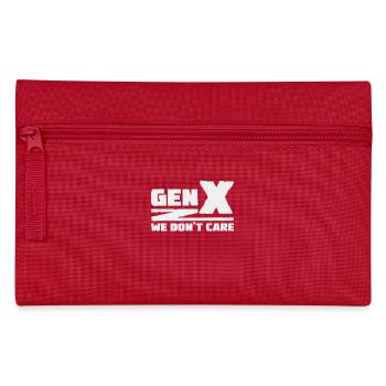 Generation X - We don't care - Pencil Case - red - Front