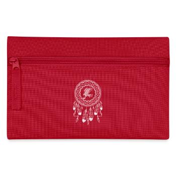 Sternzeichen Native American Adler - Federtasche - Rot - Vorne