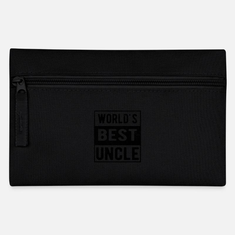 Welt bester Onkel - Federtasche - Schwarz