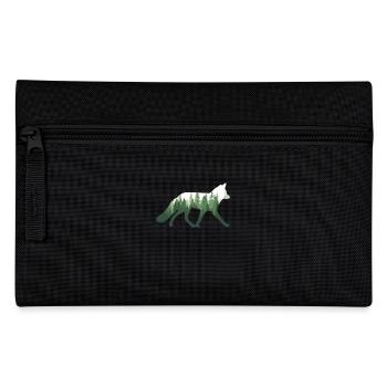 Renard nature forêt - Trousse - noir - Devant