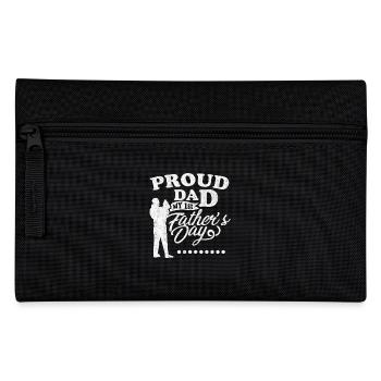 Father's Day First Father's Day - Pencil Case - black - Front
