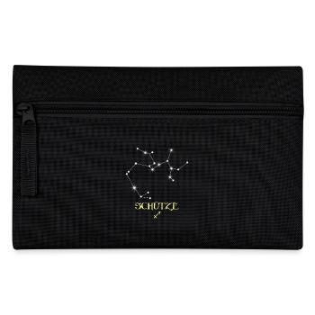 Schütze Sternzeichen - Federtasche - Schwarz - Vorne