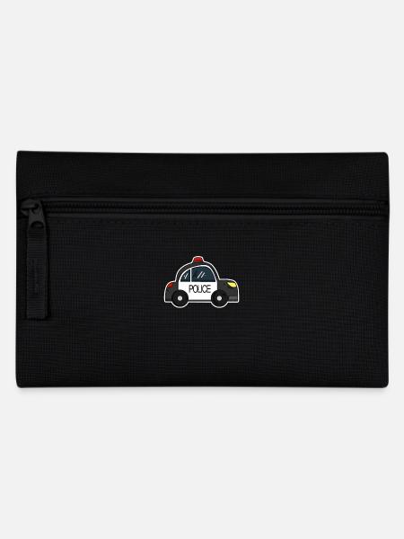 Polizeiwagen - Federtasche - Schwarz