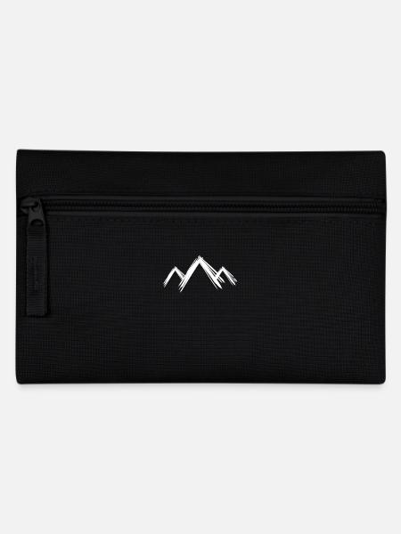 Berg Berge - Federtasche - Schwarz