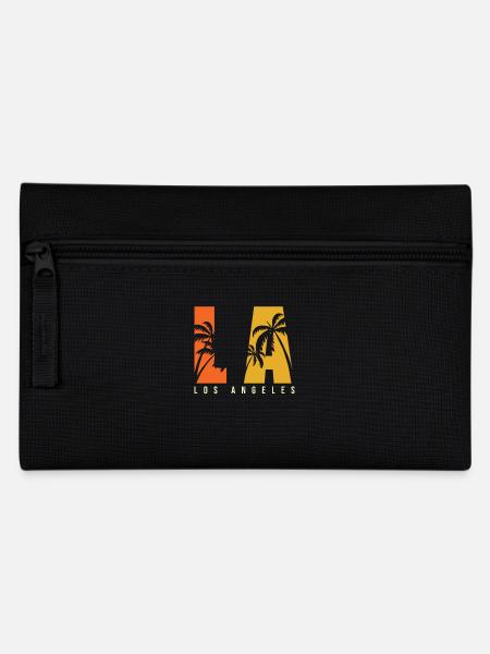 LA Los Angeles - Federtasche - Schwarz