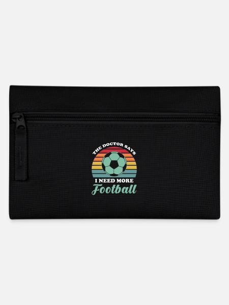 Fußball - Federtasche - Schwarz