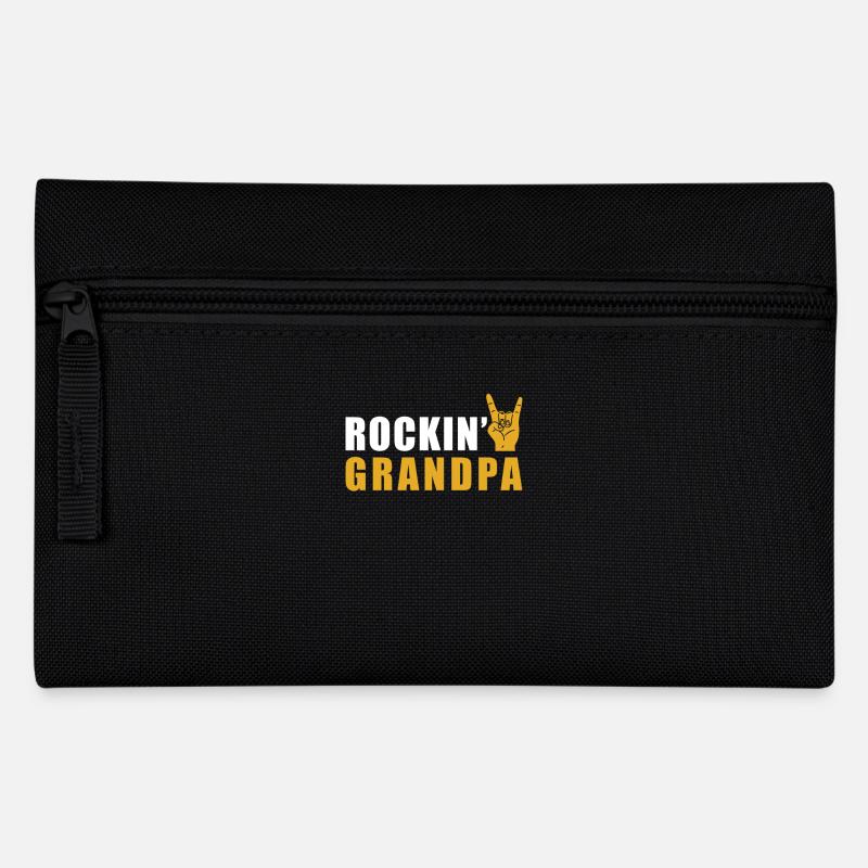 Rock grand-père Rock n roll - Trousse - noir