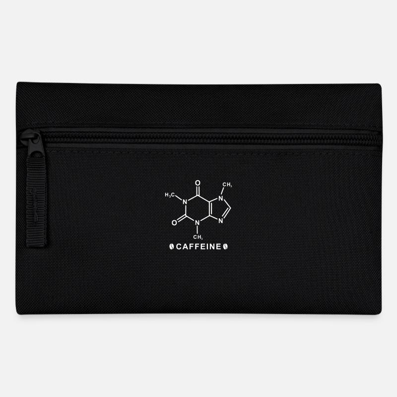Koffein - Federtasche - Schwarz
