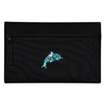Delfin - Federtasche - Schwarz - Vorne