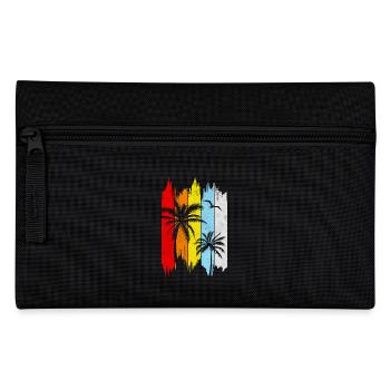 Sommer Retro - Federtasche - Schwarz - Vorne