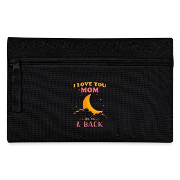 Mama Ich liebe Dich Mama - Federtasche - Schwarz - Vorne
