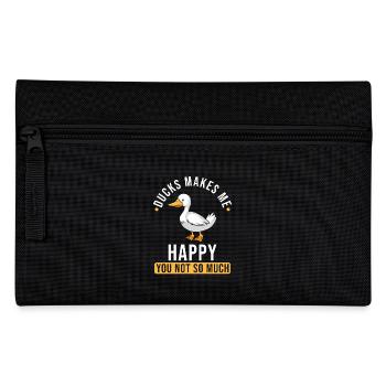 Canards sort drôle - Trousse - noir - Devant