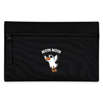 Moin Moin Baby Möwe - Federtasche - Schwarz - Vorne