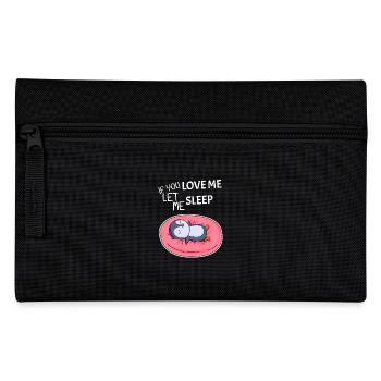 Lustiger Spruch lustige Sprüche Geschenk - Federtasche - Schwarz - Vorne