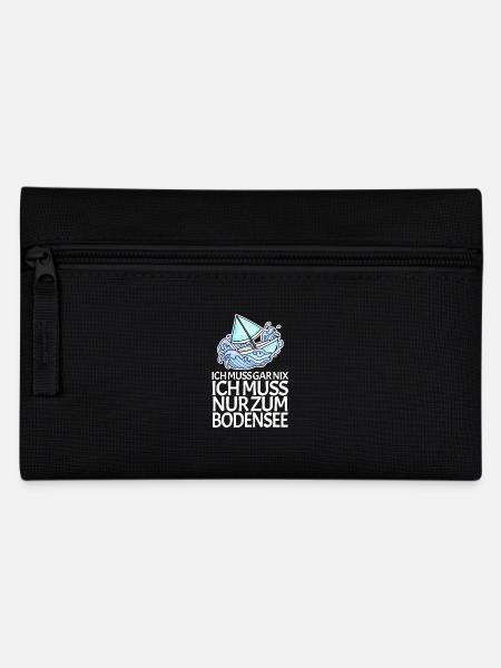 Bodensee See - Federtasche - Schwarz