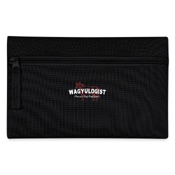 Wagyulogist Wagyu Rind Grillmeister Japan Steak - Federtasche - Schwarz - Vorne