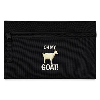 Employé paresseux chèvre Oh my Goat - Trousse - noir - Devant