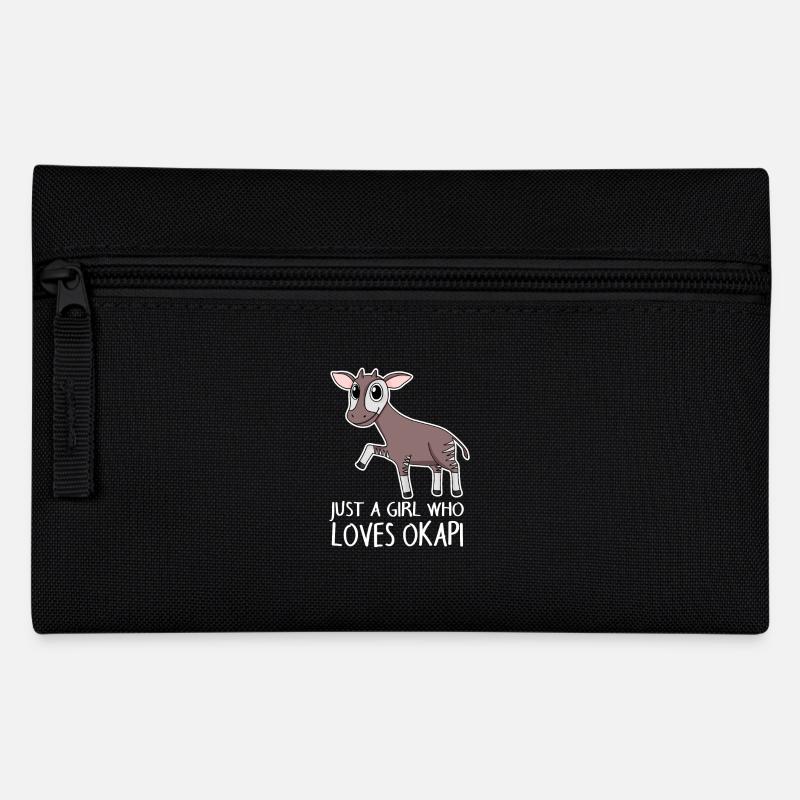 Okapi - Federtasche - Schwarz
