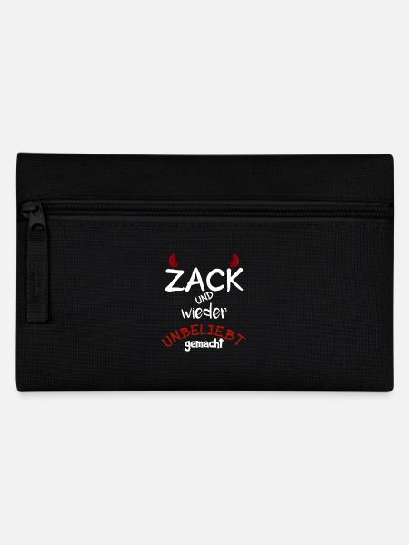 Zack und wieder unbeliebt gemacht - Federtasche - Schwarz