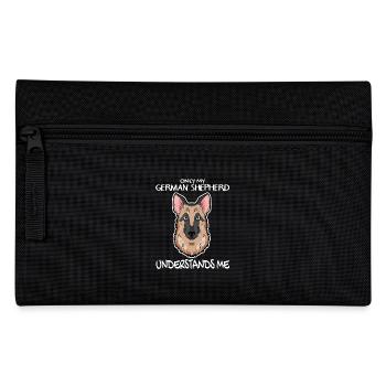 German Shepherd - Pencil Case - black - Front