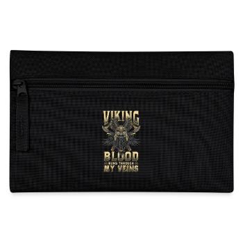 Wikinger - Federtasche - Schwarz - Vorne