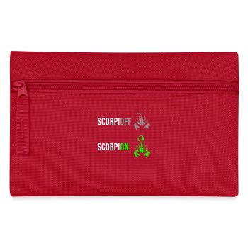 Skorpion lustig - Federtasche - Rot - Vorne