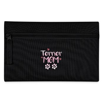 Terrier Mom - Federtasche - Schwarz - Vorne
