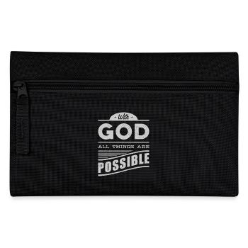 Christians Christian Gift of God - Pencil Case - black - Front