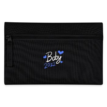 Baby 2022 Geschenk - Federtasche - Schwarz - Vorne