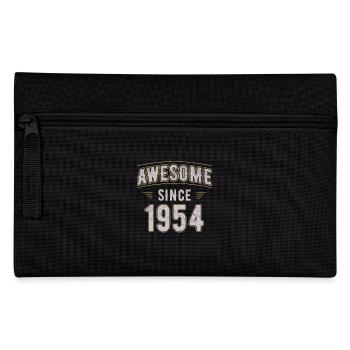 Awsome since 1954 vintage birthday - Pencil Case - black - Front