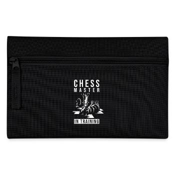 Chess Master Chess Gift - Pencil Case - black - Front