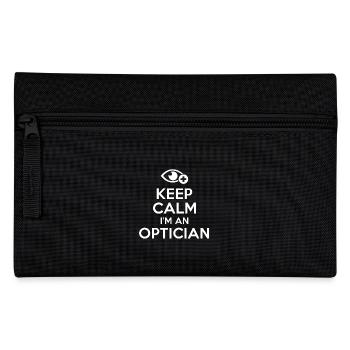 Optician Gifts - Pencil Case - black - Front