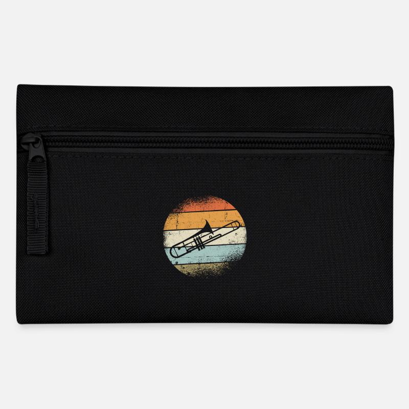 Posaunen Instrument - Federtasche - Schwarz