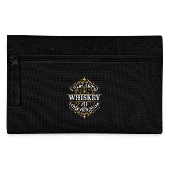 70e anniversaire 70 ans Je suis comme un bon whisky - Trousse - noir - Devant