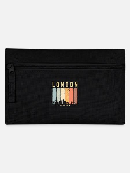 London Skyline - Federtasche - Schwarz