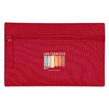San Francisco Skyline - Pencil Case - red - Front