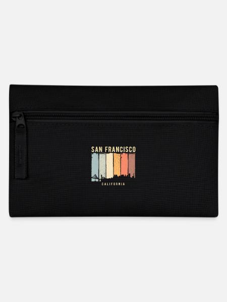 San Francisco Skyline - Federtasche - Schwarz