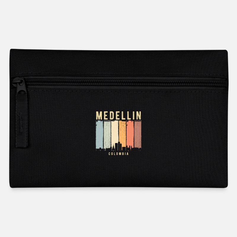 Medellin Colombie Skyline - Trousse - noir