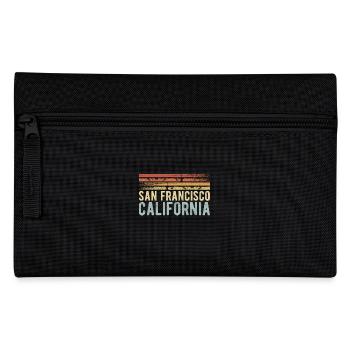 San Francisco California - Pencil Case - black - Front