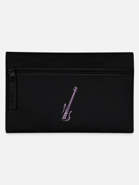 Bass gitarre - Federtasche - Schwarz
