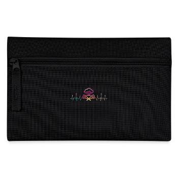 Koch Herzschlag - Federtasche - Schwarz - Vorne