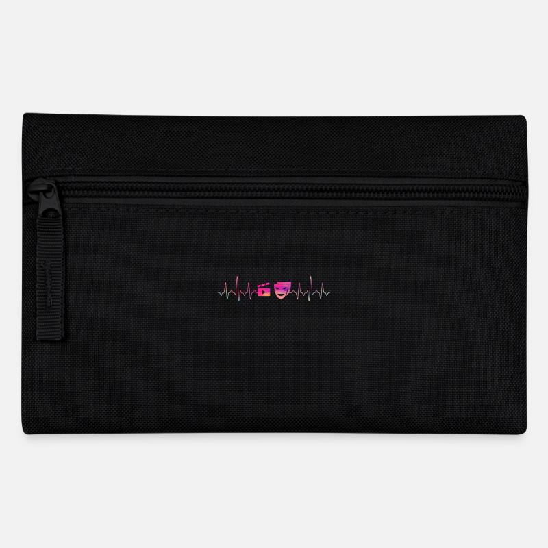Schauspieler Geschenkidee - Federtasche - Schwarz