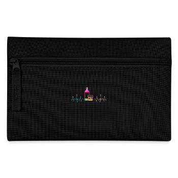 Whisky Heartbeat - Pencil Case - black - Front
