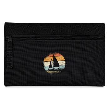 Voilier Retro Sunset - Trousse - noir - Devant